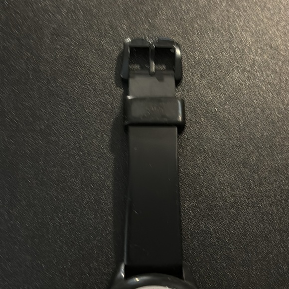 Vintage Esq Movado black band watch Swiss quartz - Picture 3 of 9